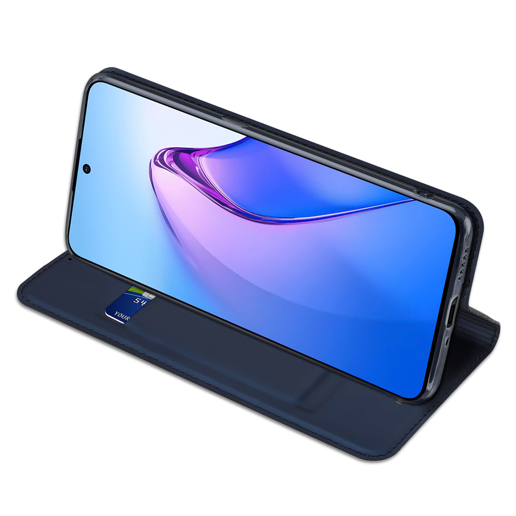 Dux Ducis Skin Pro dėklas Oppo Reno 8 Pro – mėlynas -- Oppo Reno 8 Pro