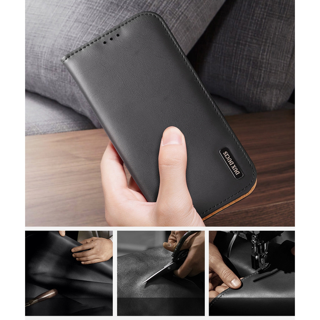 Dux Ducis Hivo odinis dėklas iPhone 14 Plus – juodas