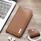 Dux Ducis Hivo odinis dėklas iPhone 14 Pro – rudas