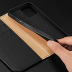 Dux Ducis Hivo odinis dėklas iPhone 14 Pro Max – rudas