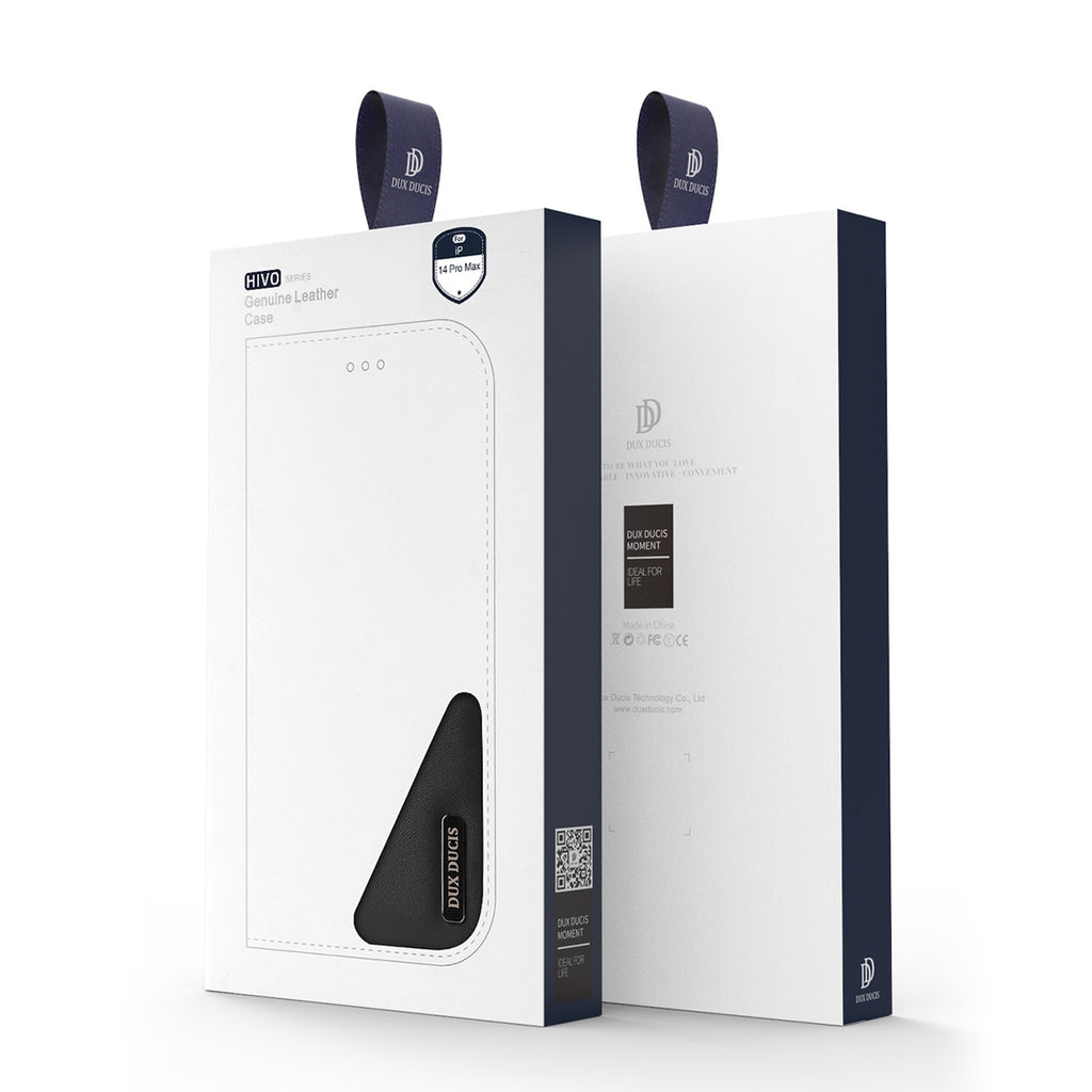 Dux Ducis Hivo odinis dėklas iPhone 14 Pro Max – rudas