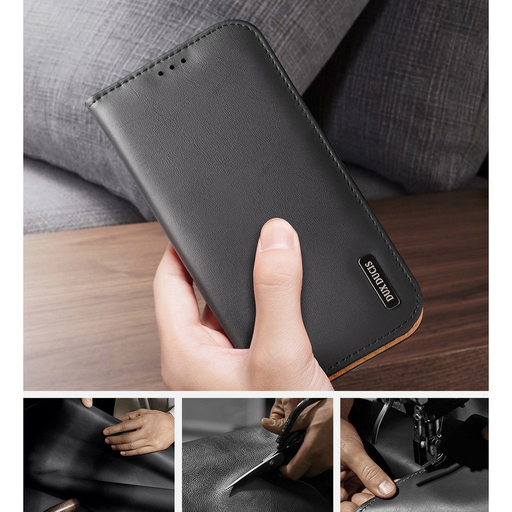 Dux Ducis Hivo odinis dėklas iPhone 14 Pro Max – rudas