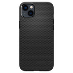Spigen Liquid Air dėklas iPhone 14 Plus – juodas (matinis)