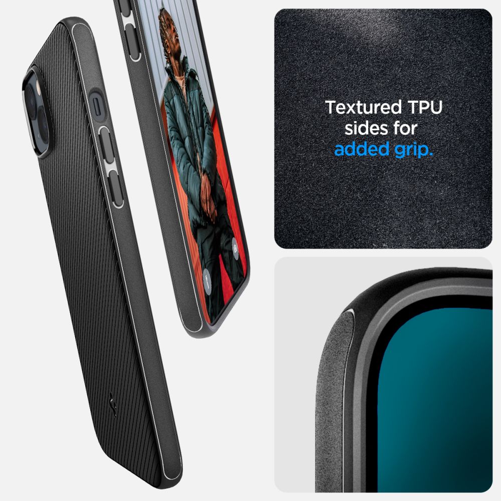 Spigen Mag Armor magnetinis dėklas iPhone 14 Plus – juodas