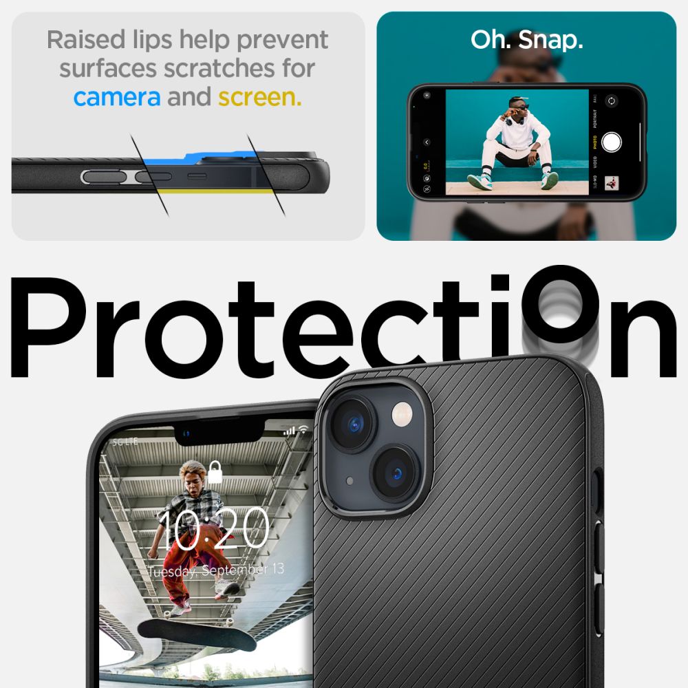 Spigen Mag Armor magnetinis dėklas iPhone 14 Plus – juodas