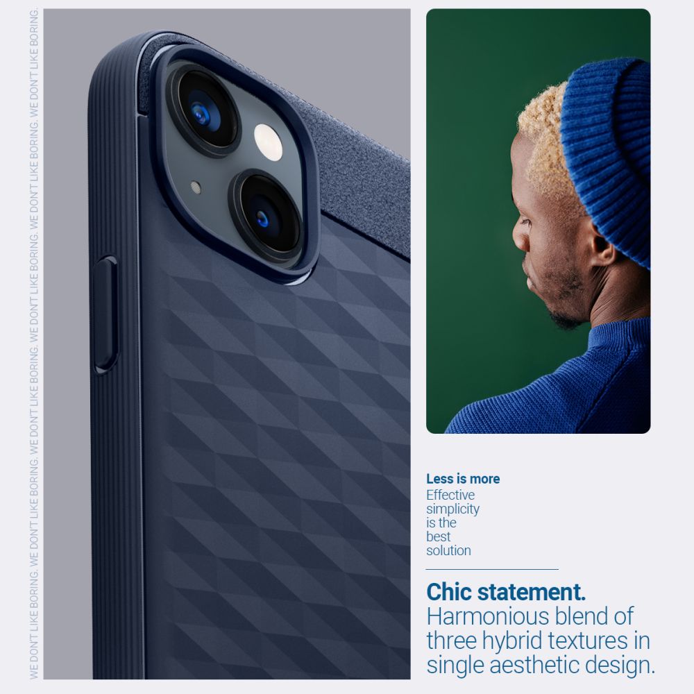 Caseology Parallax MagSafe dėklas iPhone 14 Plus – mėlynas