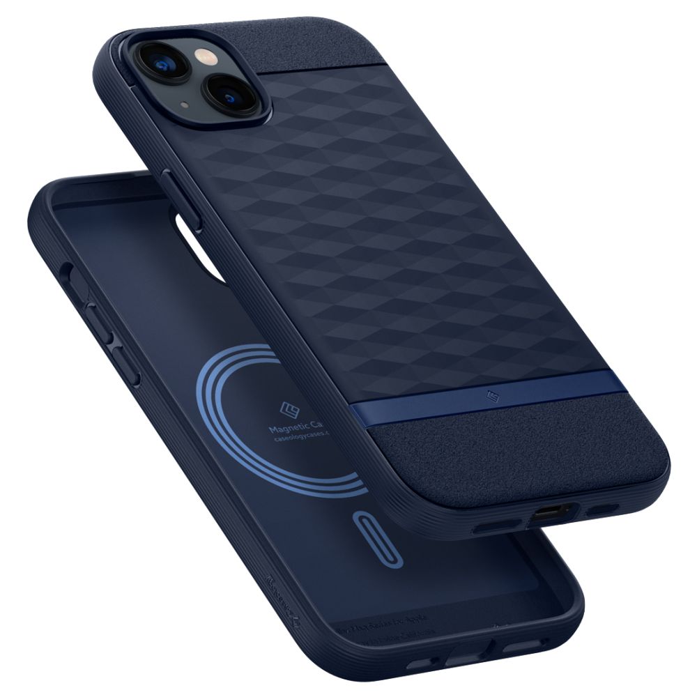 Caseology Parallax MagSafe dėklas iPhone 14 Plus – mėlynas
