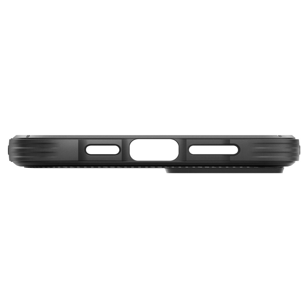 Spigen Rugged Armor MagSafe dėklas iPhone 14 – juodas