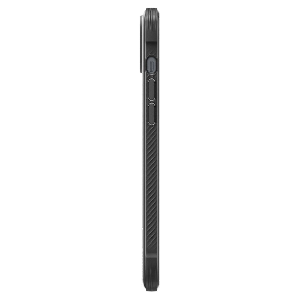 Spigen Rugged Armor MagSafe dėklas iPhone 14 – juodas