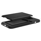 Spigen Slim Armor CS dėklas iPhone 14 Plus – juodas