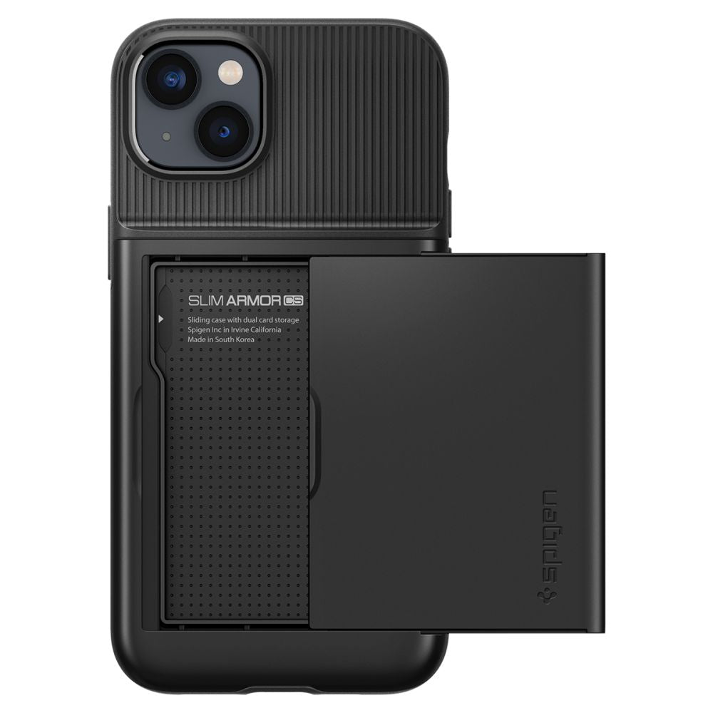 Spigen Slim Armor CS dėklas iPhone 14 Plus – juodas