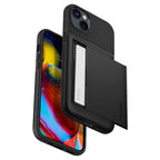 Spigen Slim Armor CS dėklas iPhone 14 Plus – juodas