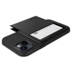 Spigen Slim Armor CS dėklas iPhone 14 Plus – juodas
