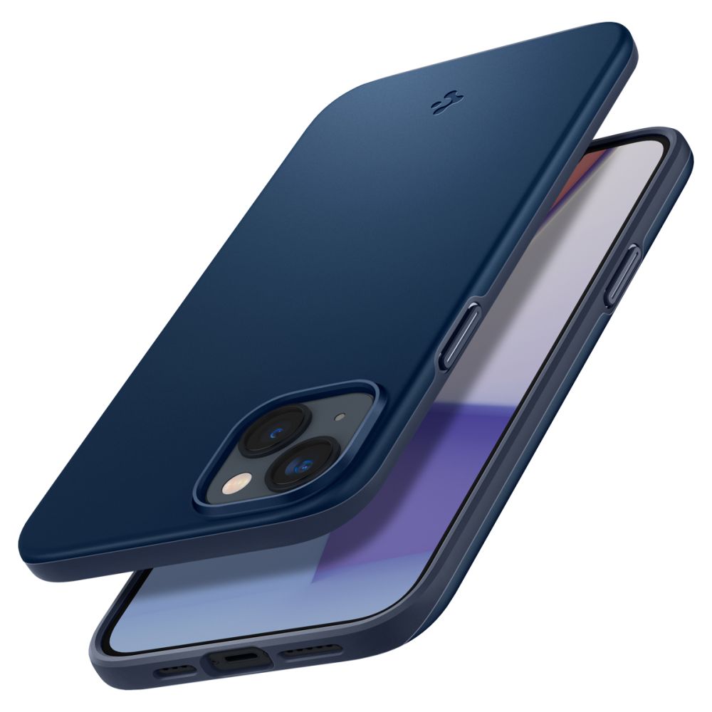 Spigen Thin Fit dėklas iPhone 14 Plus – mėlynas