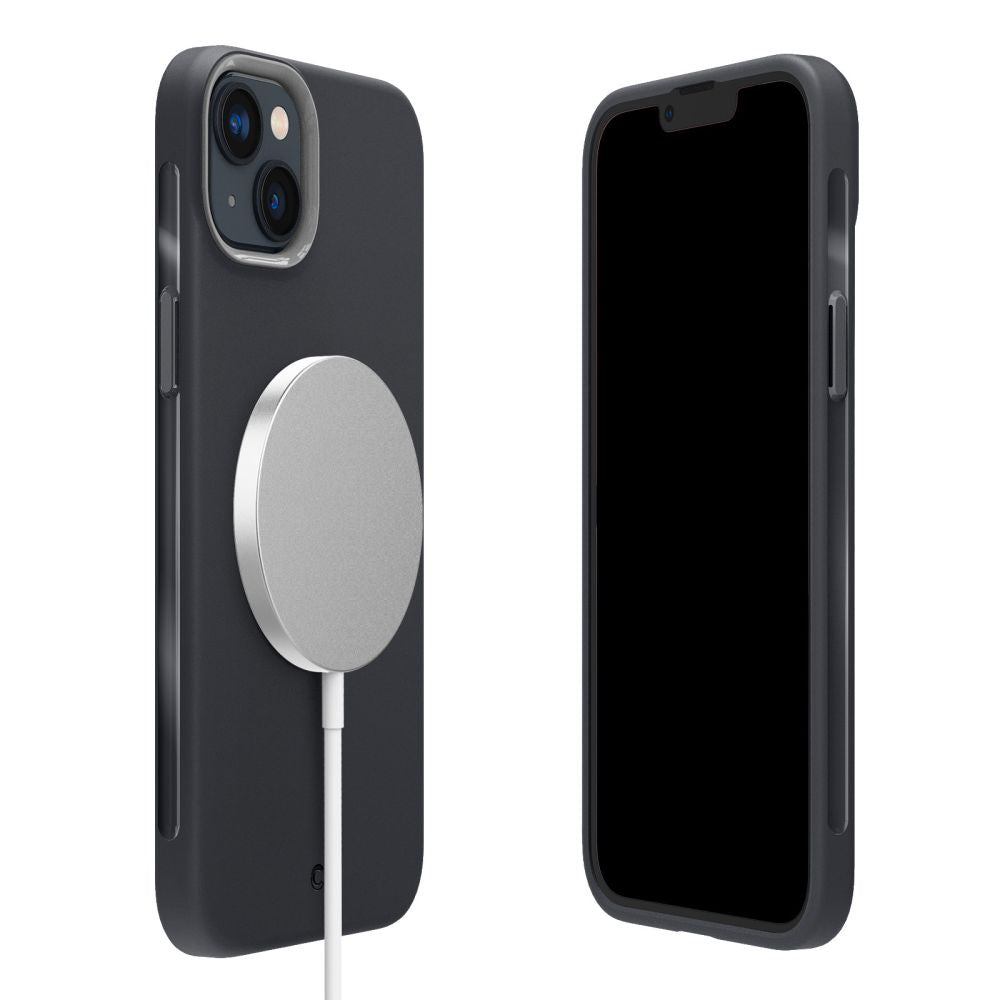 Spigen Cyrill MagSafe dėklas iPhone 14 Plus – tamsiai pilkas