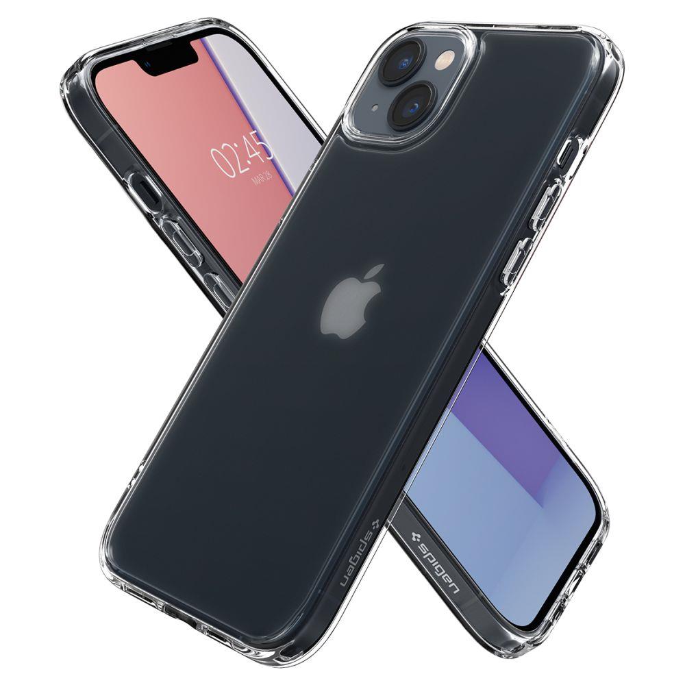 Spigen Ultra Hybrid dėklas iPhone 14 Plus – skaidrus matinis