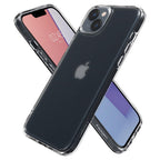 Spigen Ultra Hybrid dėklas iPhone 14 Plus – skaidrus matinis