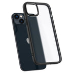 Spigen Ultra Hybrid dėklas iPhone 14 Plus – matinis juodas
