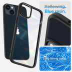 Spigen Ultra Hybrid dėklas iPhone 14 Plus – matinis juodas