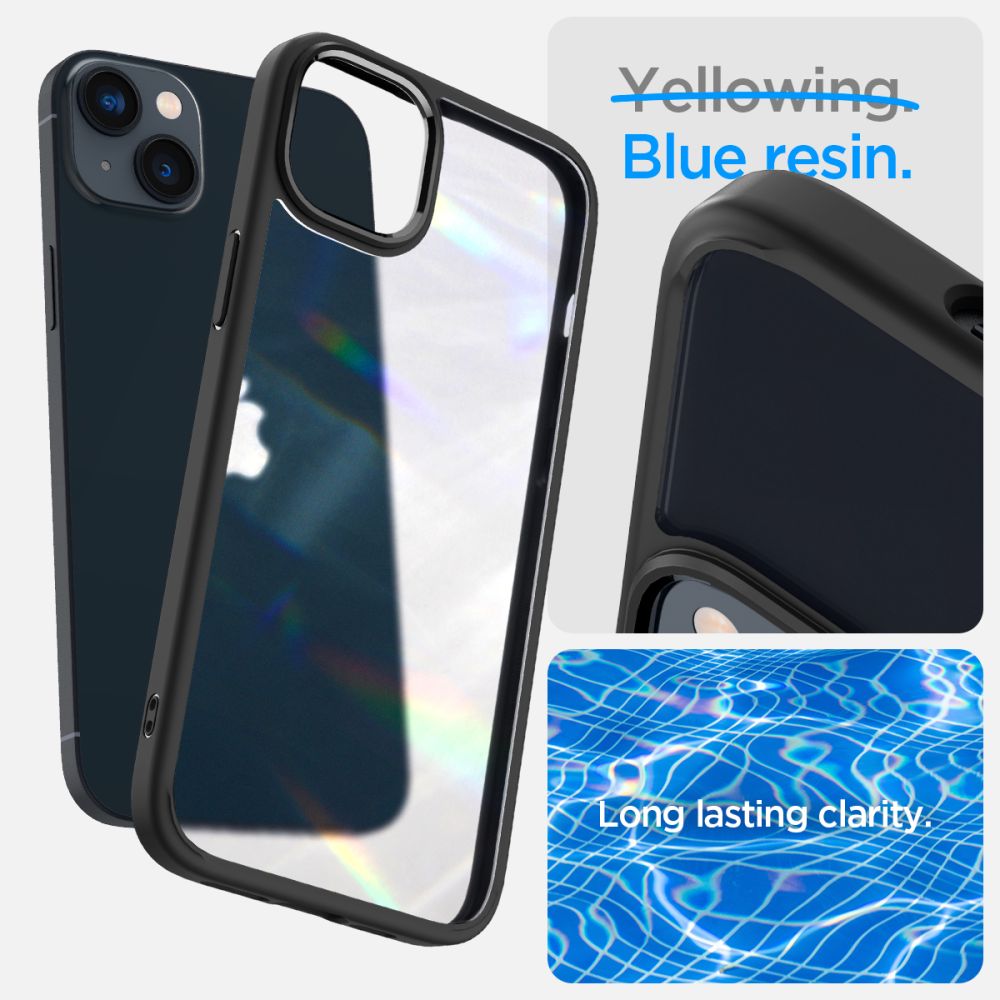 Spigen Ultra Hybrid dėklas iPhone 14 Plus – matinis juodas