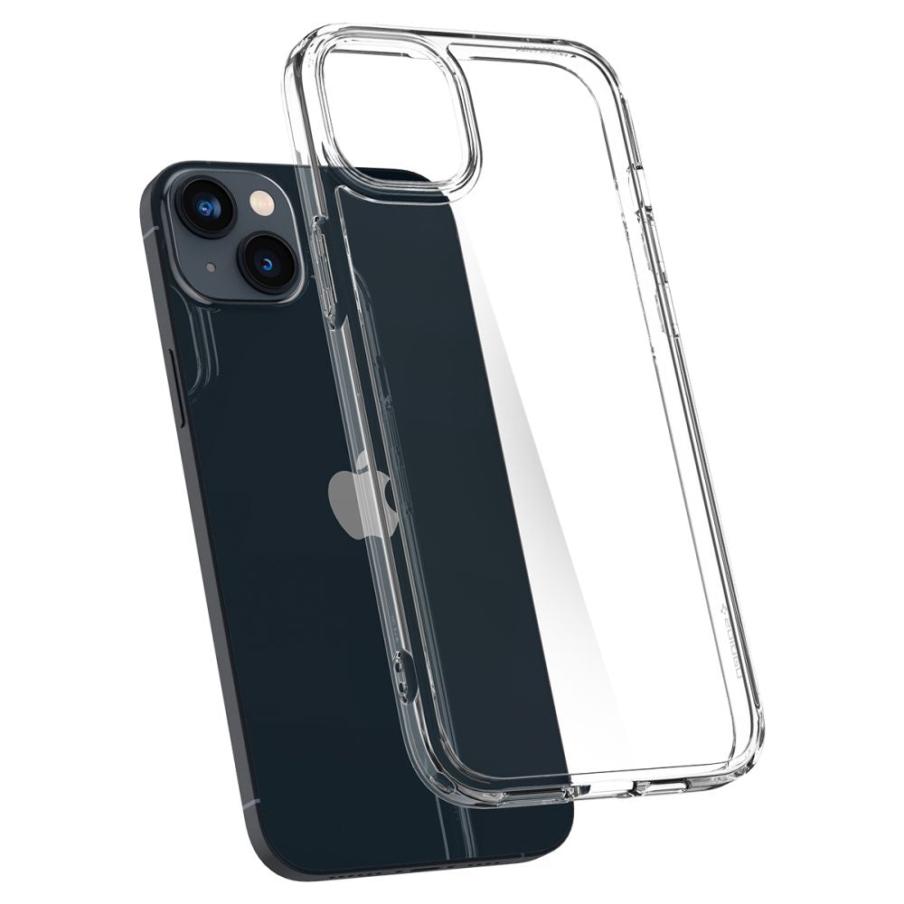 Skaidrus Spigen Ultra Hybrid dėklas iPhone 14