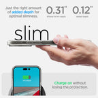 Spigen Ultra Hybrid MagSafe dėklas iPhone 14 Pro – skaidrus/baltas