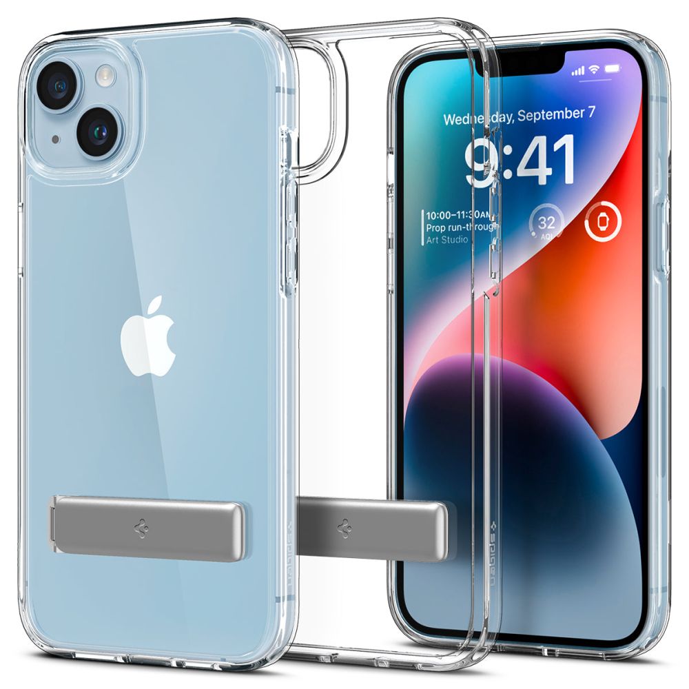 Spigen Ultra Hybrid S dėklas iPhone 14 Plus – skaidrus