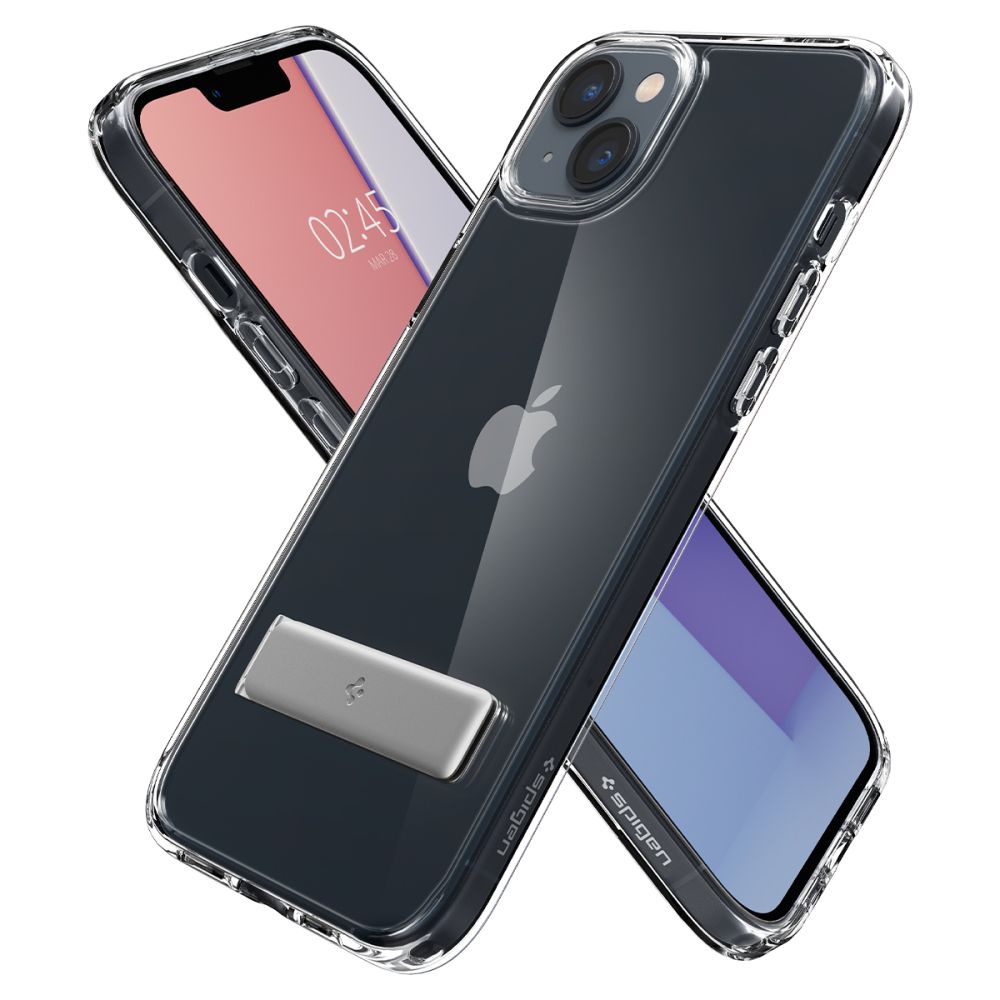 Spigen Ultra Hybrid S dėklas iPhone 14 Plus – skaidrus