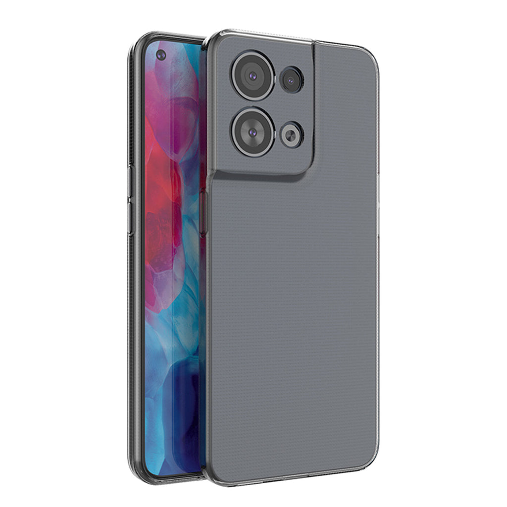Skaidrus itin plonas TPU dėklas Oppo Reno 8 Pro (0,5 mm) -- Oppo Reno 8 Pro