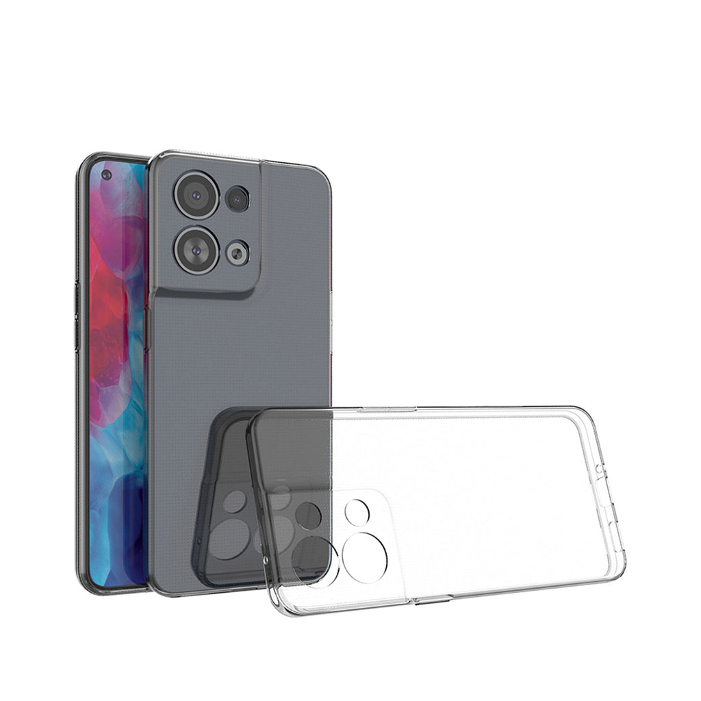 Skaidrus itin plonas TPU dėklas Oppo Reno 8 Pro (0,5 mm) -- Oppo Reno 8 Pro