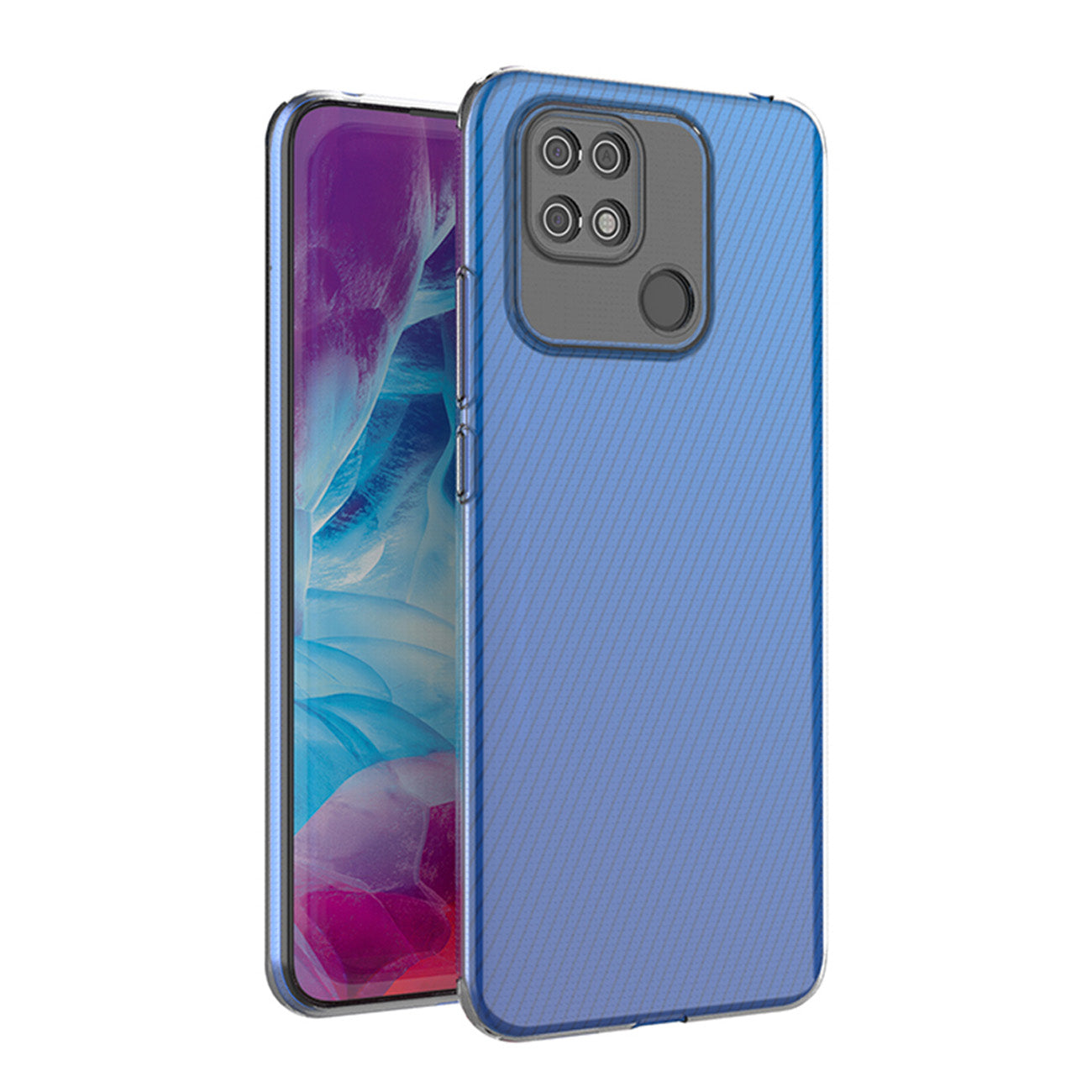 Skaidrus TPU dėklas Xiaomi Poco C40 Ultra Clear 0,5 mm -- Xiaomi Poco C40