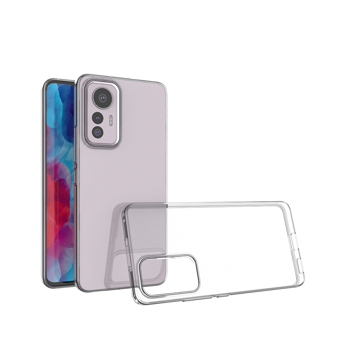 Skaidrus TPU dėklas Xiaomi 12 Lite, 0,5 mm -- Xiaomi 12 Lite