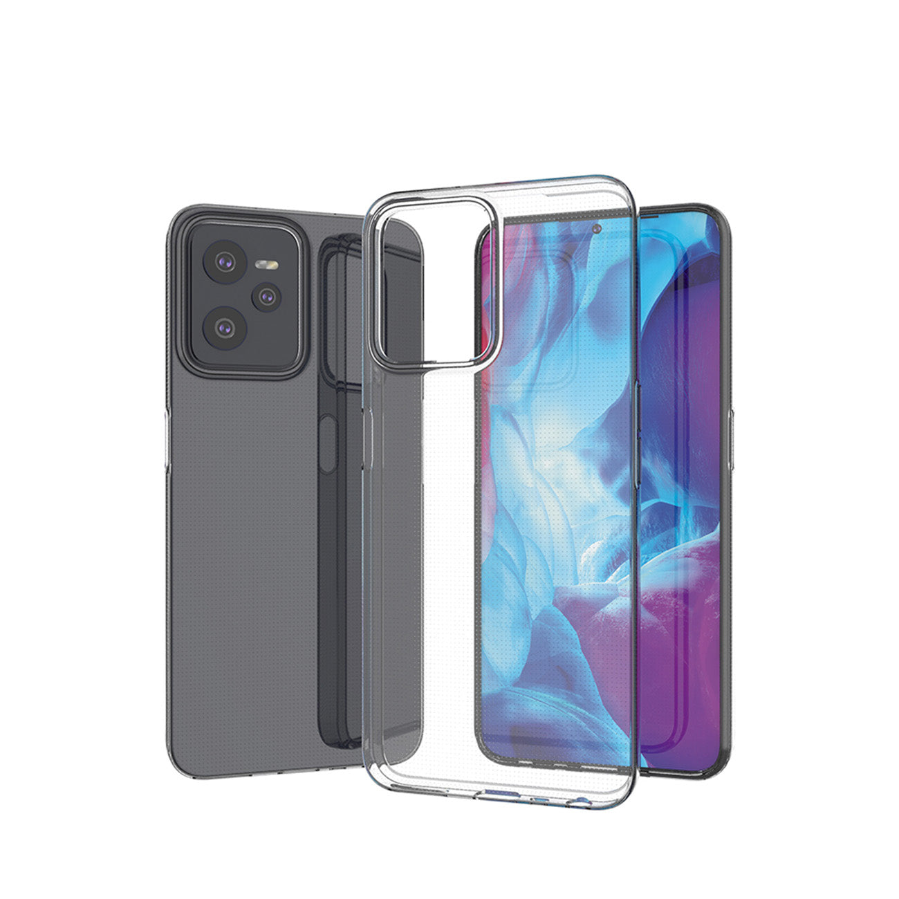 Skaidrus TPU dėklas Realme C35 – 0,5 mm -- Realme C35