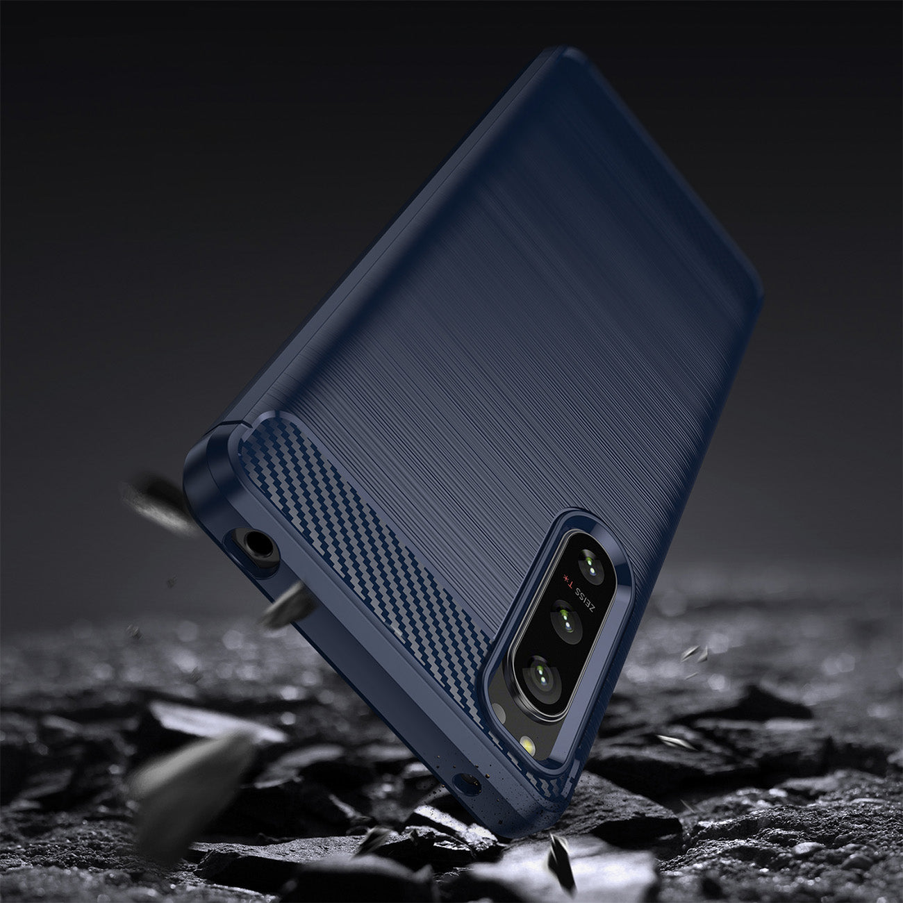 Thunder Case TPU dėklas Xiaomi 12 Lite – juodas -- Xiaomi 12 Lite