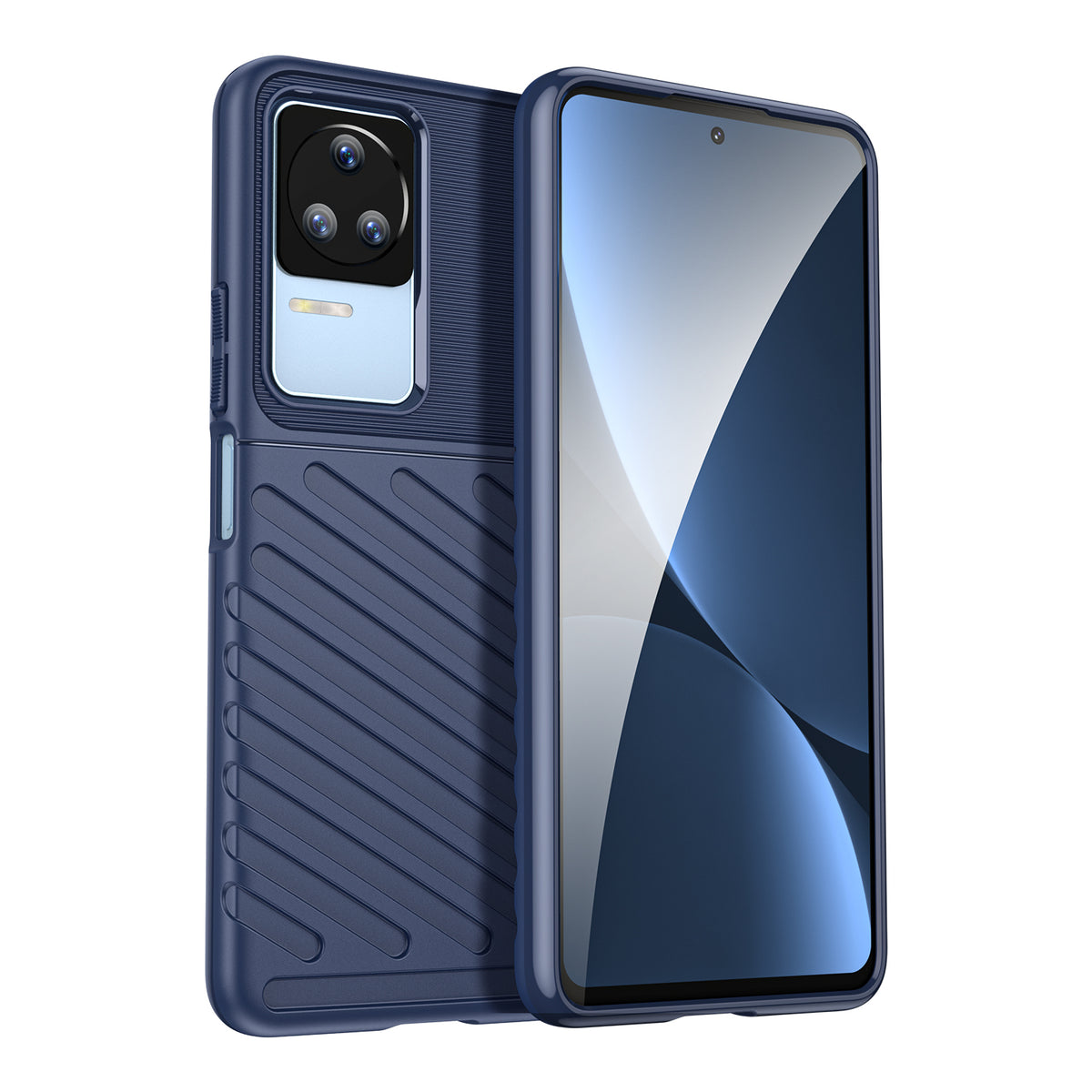 Thunder Case TPU dėklas Xiaomi Poco F4 5G – mėlynas -- Xiaomi Poco F4