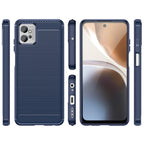 Carbon Case dėklas Realme C35 – juodas (TPU) -- Realme C35