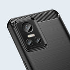 Anglies rašto TPU dėklas Realme GT Neo 3 – juodas -- Realme GT Neo 3