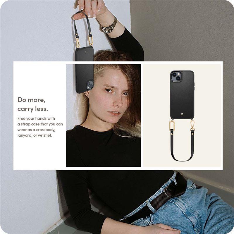 Spigen Cyrill Classic Charm MagSafe dėklas iPhone 14 Plus – juodas