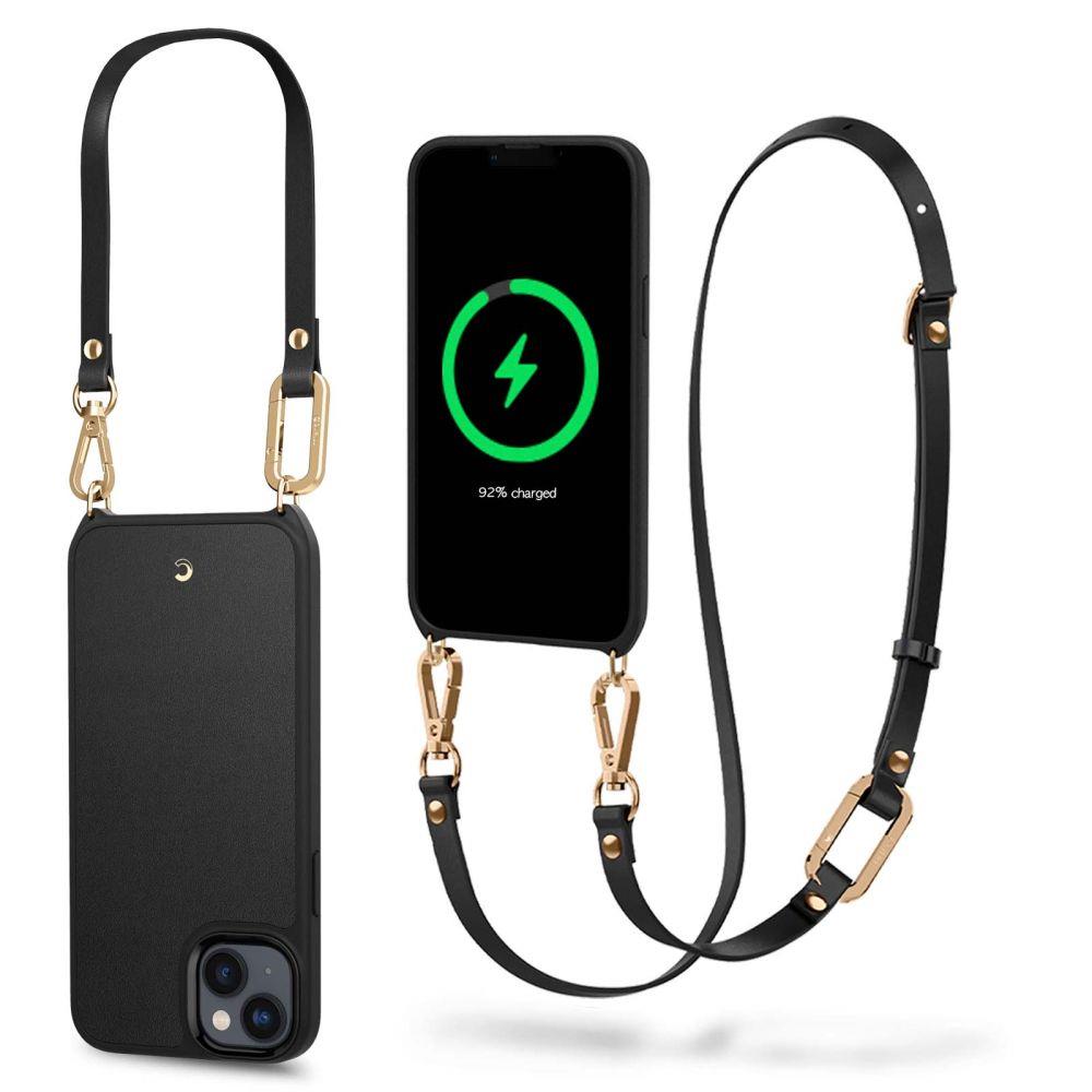 Spigen Cyrill Classic Charm MagSafe dėklas iPhone 14 Plus – juodas