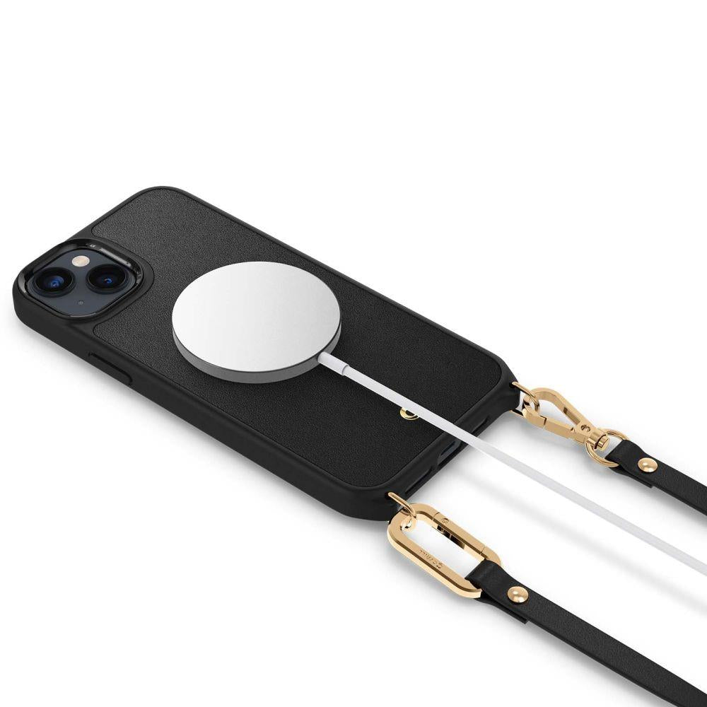 Spigen Cyrill Classic Charm MagSafe dėklas iPhone 14 Plus – juodas