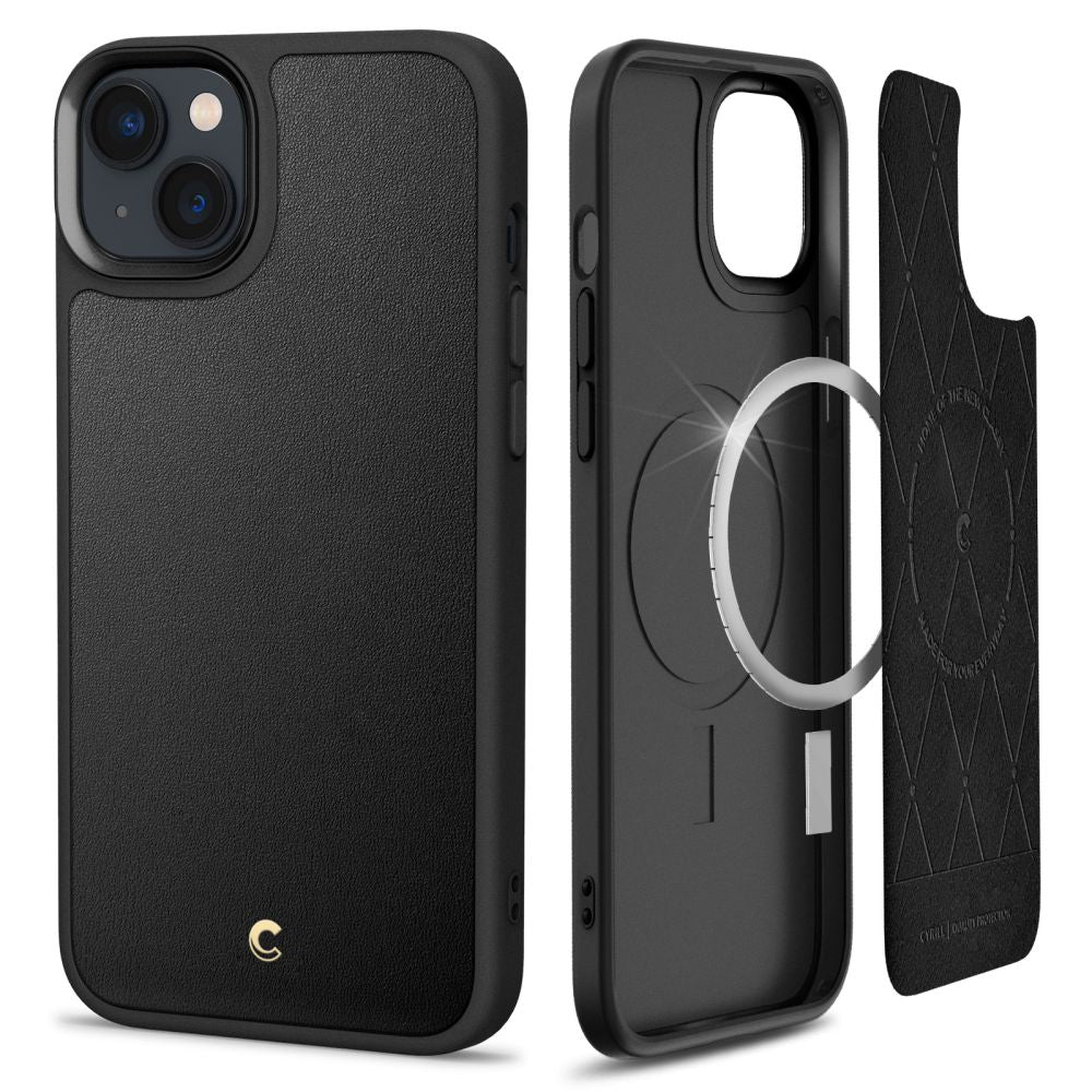 Spigen Cyrill Kajuk MagSafe dėklas iPhone 14 Plus – juodas