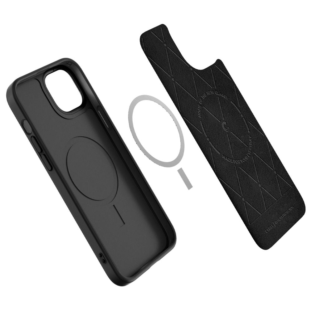 Spigen Cyrill Kajuk MagSafe dėklas iPhone 14 Plus – juodas