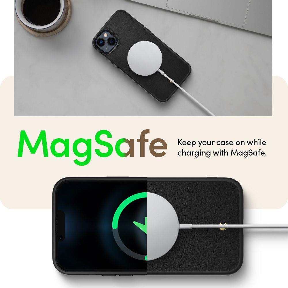 Spigen Cyrill Kajuk MagSafe dėklas iPhone 14 Plus – juodas