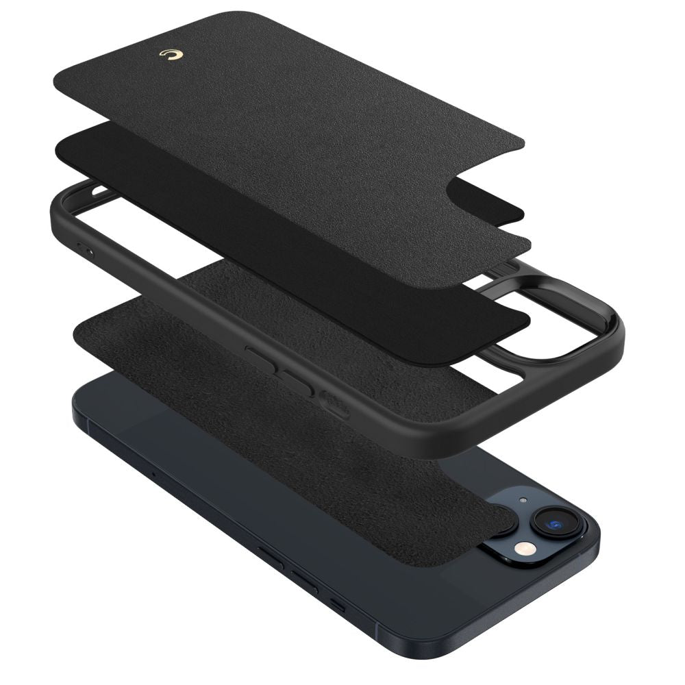 Spigen Cyrill Kajuk MagSafe dėklas iPhone 14 Plus – juodas