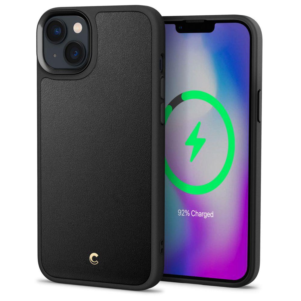 Spigen Cyrill Kajuk MagSafe dėklas iPhone 14 Plus – juodas
