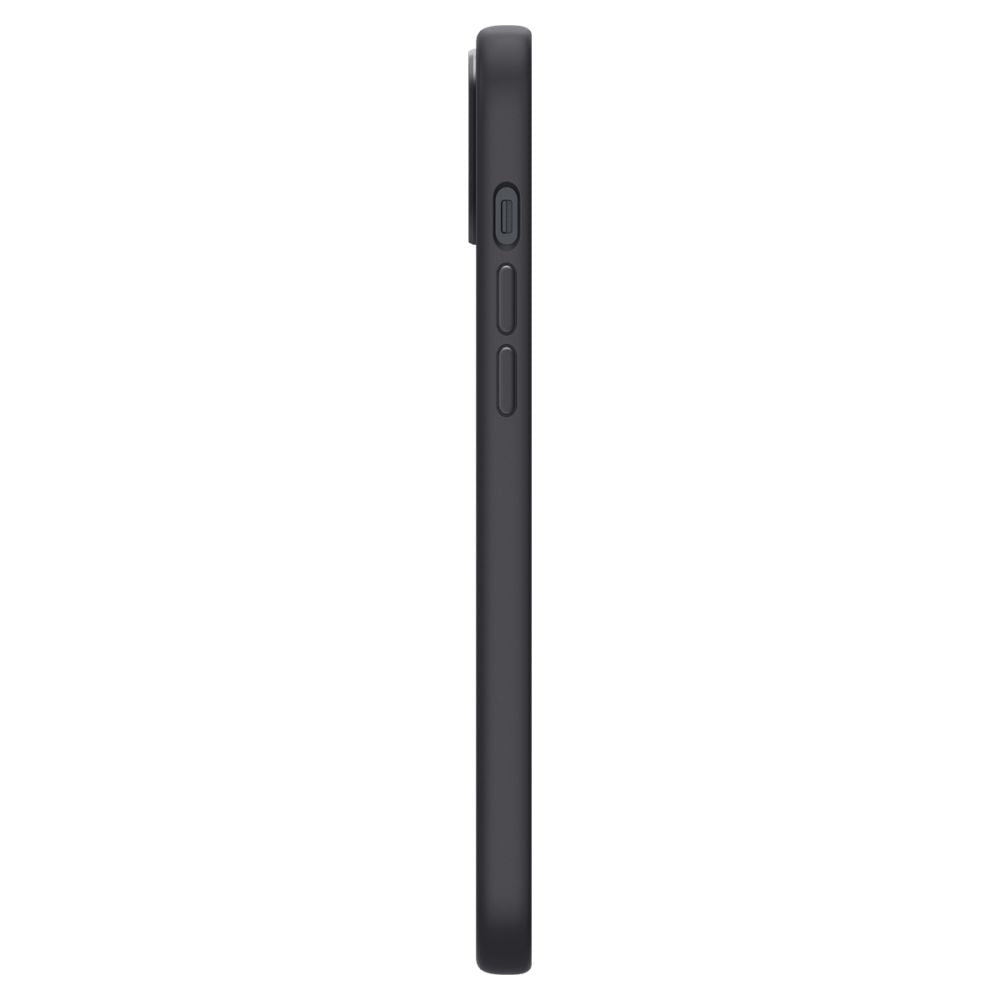 Spigen Silicone Fit MagSafe dėklas iPhone 14 Plus – juodas