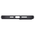 Spigen Silicone Fit MagSafe dėklas iPhone 14 Plus – juodas
