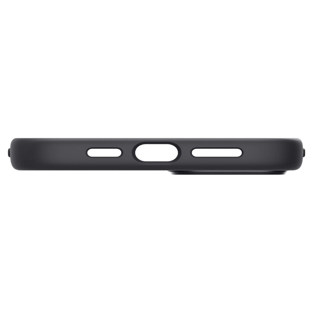 Spigen Silicone Fit MagSafe dėklas iPhone 14 Plus – juodas