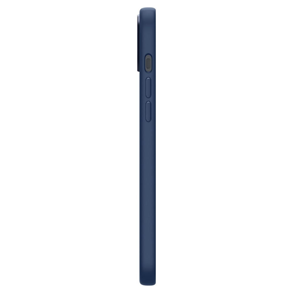 Spigen Silicone Fit Mag dėklas su MagSafe, skirtas iPhone 14 Plus - mėlynas