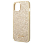 Guess blizgus dėklas iPhone 14 6.1 – auksinis